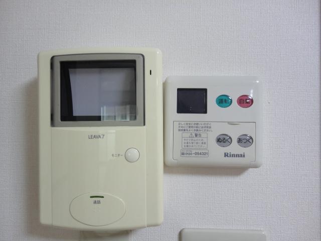 セキュリティ　カメラ付インターホン（イメージ）
