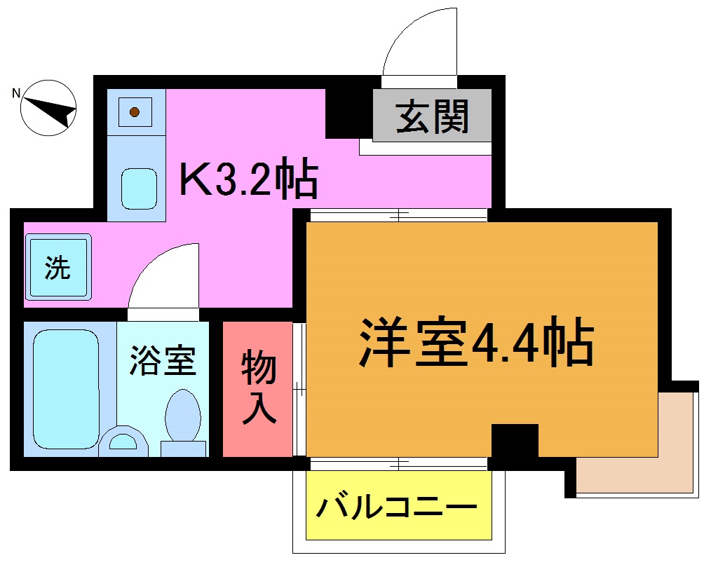 SKクオリティNo.1の間取り写真