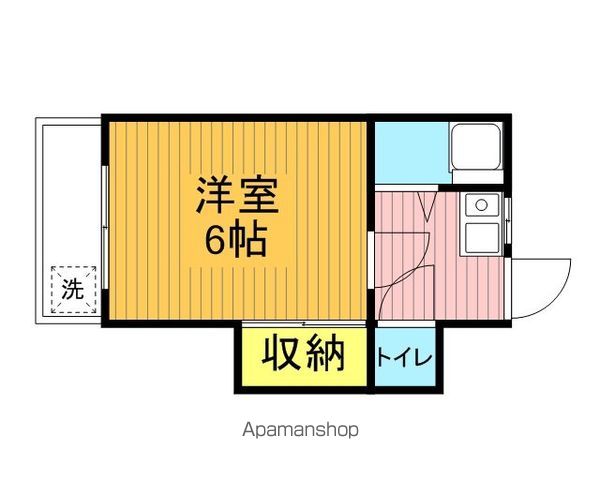 京王井の頭線 三鷹台駅 徒歩5分 2階建 築53年の間取り写真