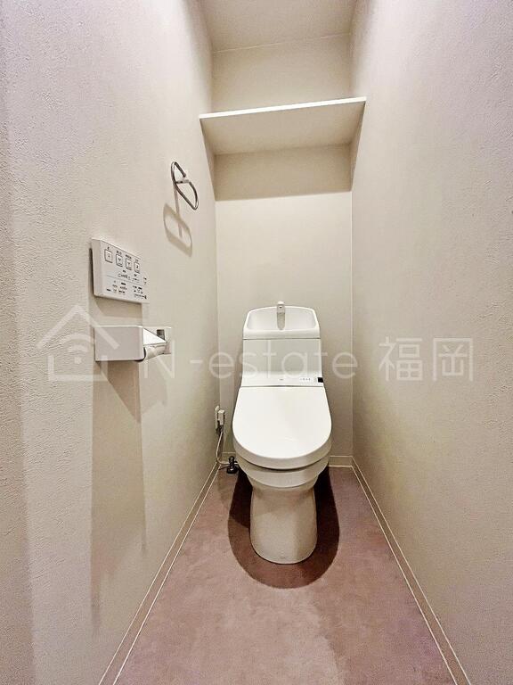 地下鉄空港線 姪浜駅 徒歩22分 3階建 築8年のトイレ写真
