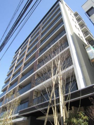 広島市南区翠のマンションの建物外観