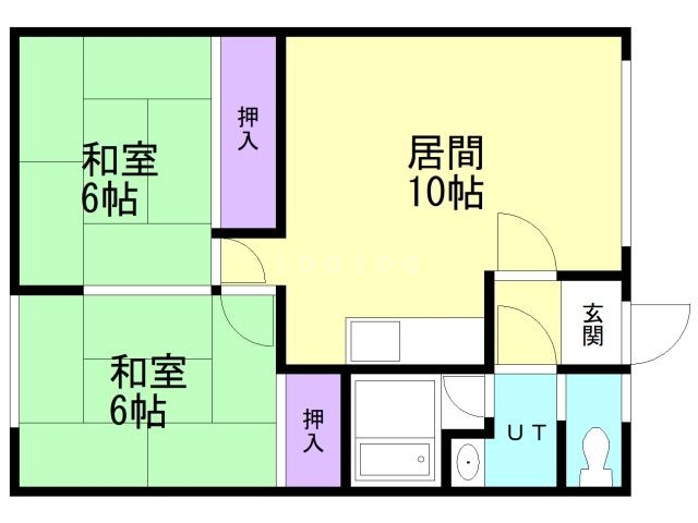 ルミネ神楽の間取り