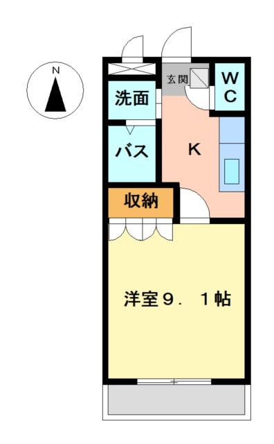 エンジェルシャトーの間取り