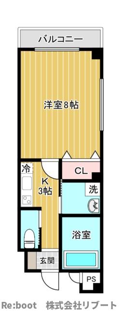 LEO弐拾六番館の間取り