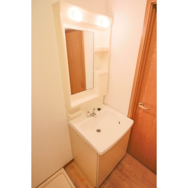 洗面設備　同じ建物の別なお部屋