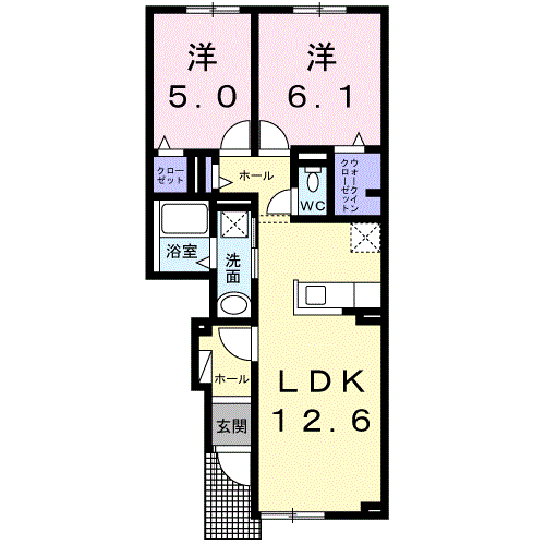 ハレマオの間取り