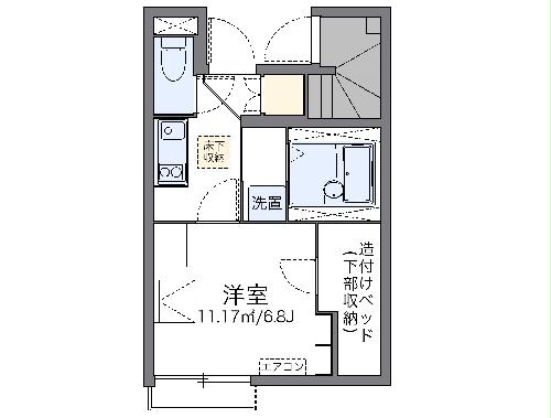 レオネクストブランシュの間取り