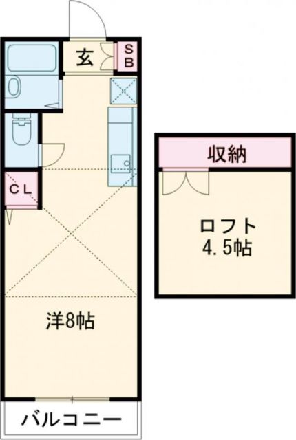 【グレースハイム山王の間取り】