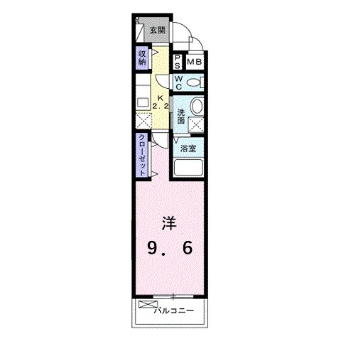 カモミール菅原東の間取り