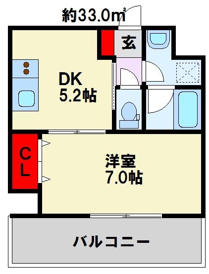 グレイシス浅川Iの間取り