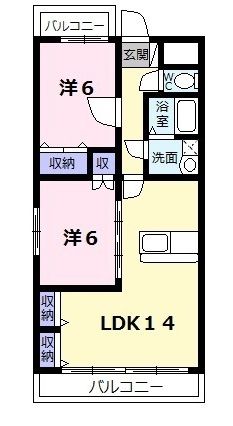 マイタウン松阪の間取り