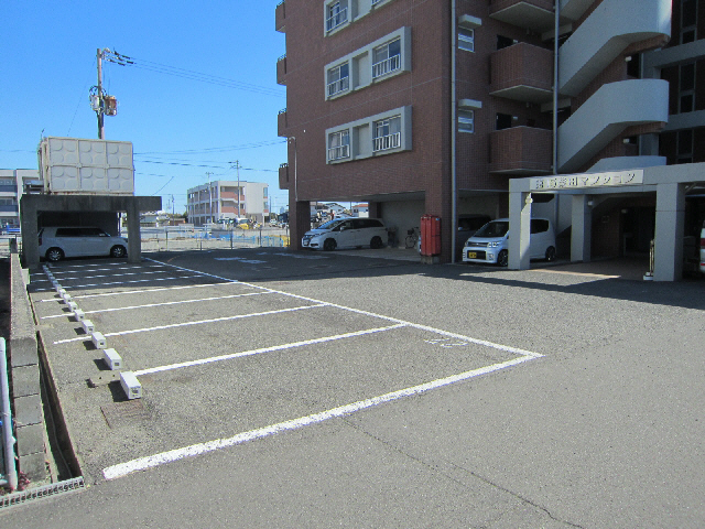 【鳴門市撫養町斎田のマンションの駐車場】