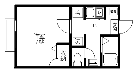 サンパティオの間取り