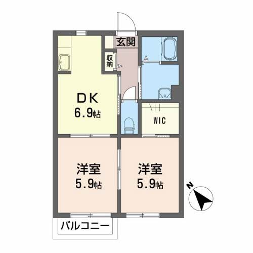 スカイプラザの間取り