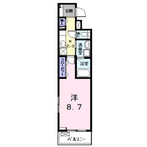 カーサ大塩の間取り