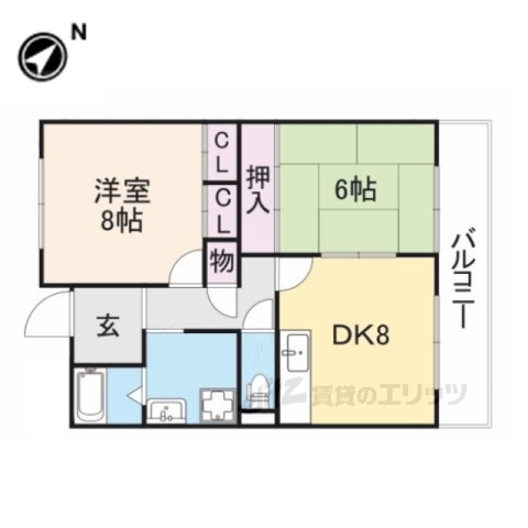 フォレスト神宮前の間取り