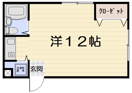 ラフォーレ松阪の間取り