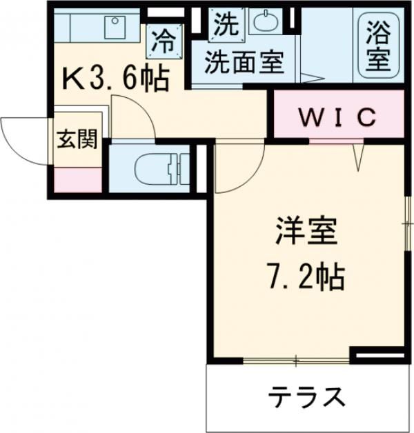 グリーンコーポIIの間取り