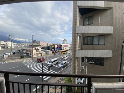 【鹿児島市城南町のマンションの眺望】