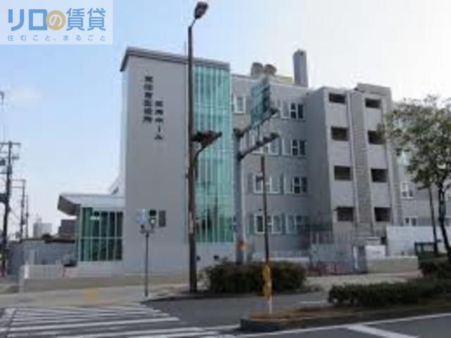 【大阪市東住吉区田辺のマンションの役所】