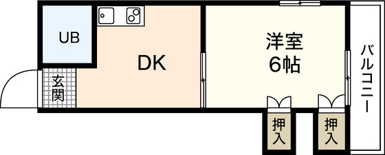 アクティブ２１の間取り