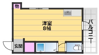 スウィングプラザ翁橋の間取り