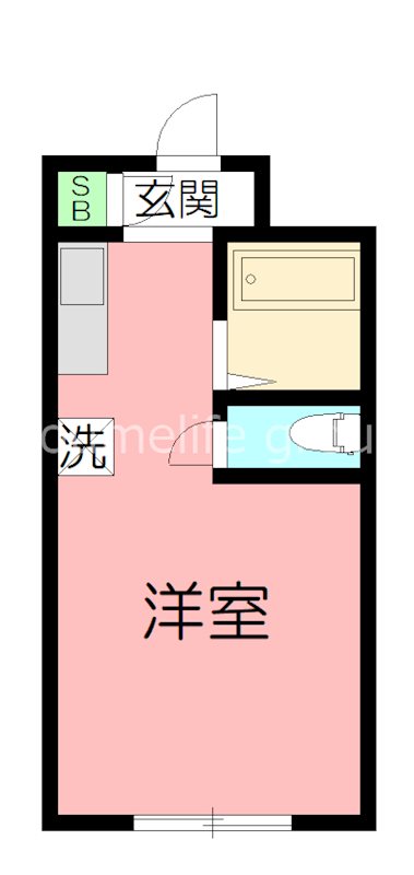 平塚市御殿のマンションの間取り