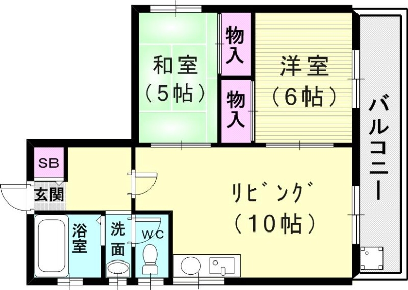 栄信ビルの間取り