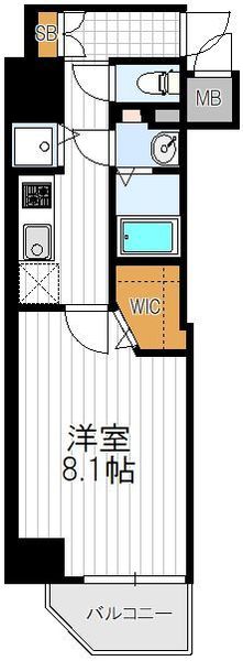 ワールドアイ天王寺ミラージュIIの間取り