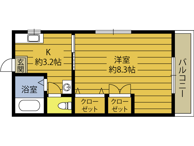 ラ・マーレ住吉浜の間取り