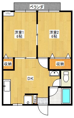 カーサセンティアムの間取り