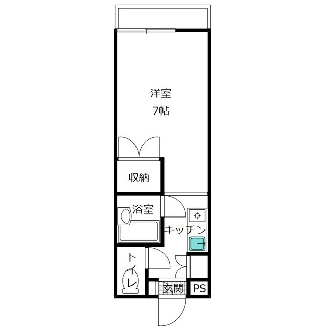 【メゾン・ド・アムール長町の間取り】