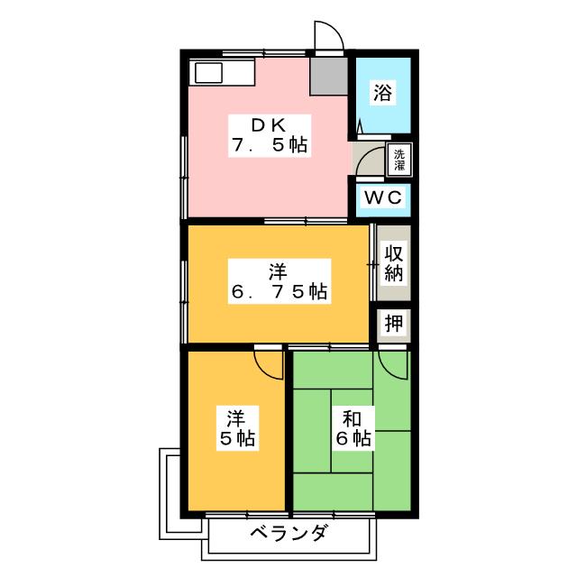 メゾン小山の間取り