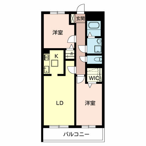 ボナール西山台の間取り