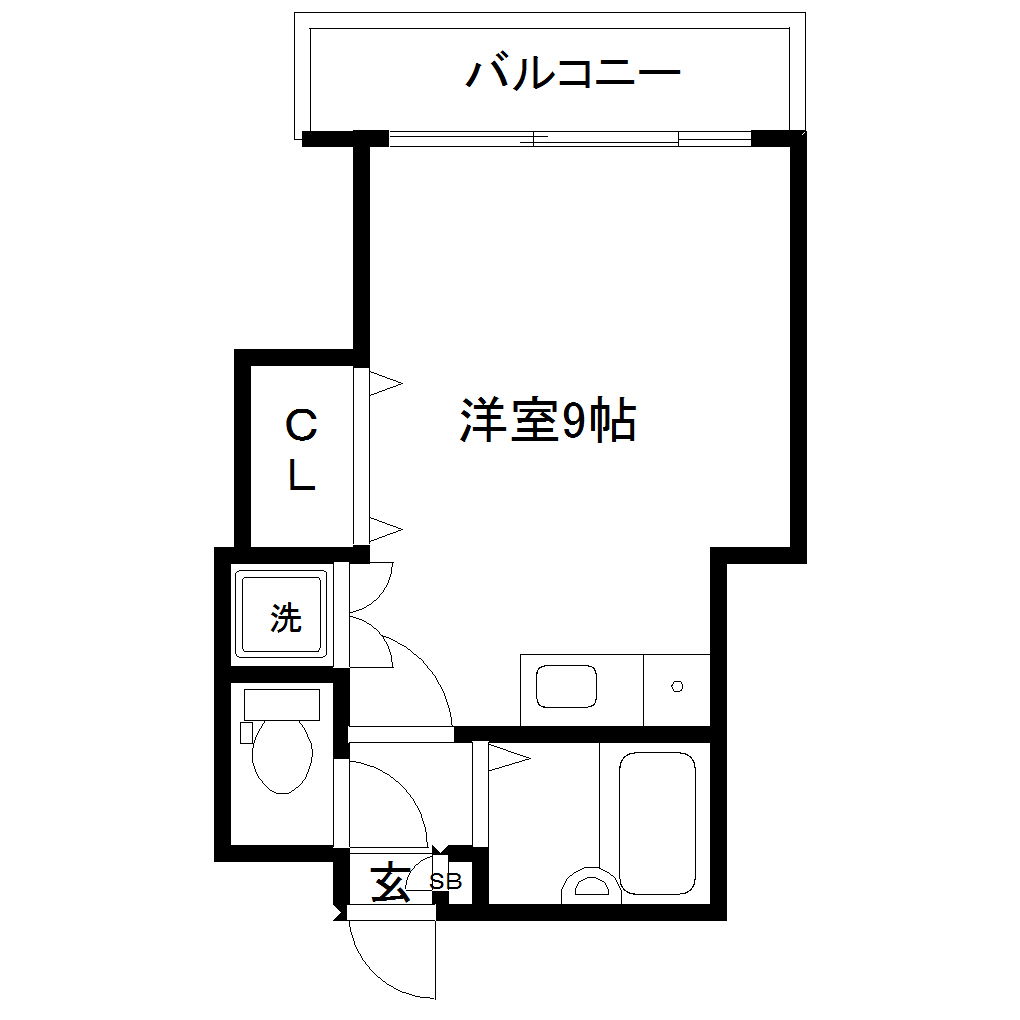 マンションマムリンの間取り