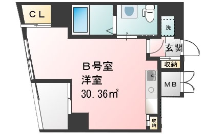 花市場荘の間取り