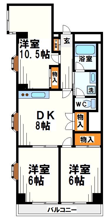 メゾン・セザール32の間取り