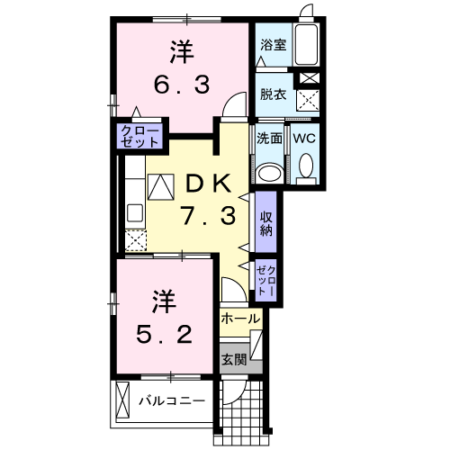 エクセレンスN・Y・S Z-Iの間取り