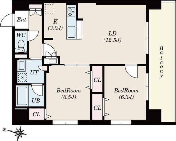 COH　RESIDENCE　札幌の間取り