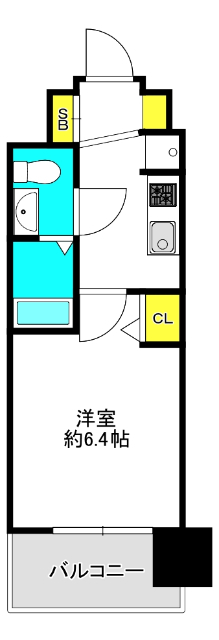 【アドバンス大阪イーストの間取り】