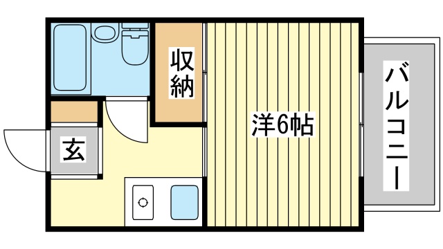 ハイツタイヨウの間取り