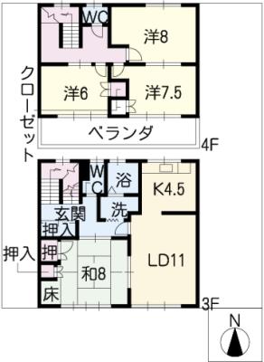 水谷ビルの間取り