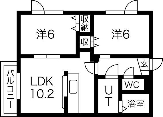 フローレンスの間取り