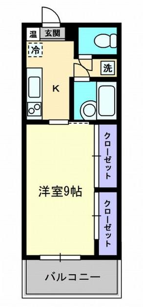 エステート石田Aの間取り