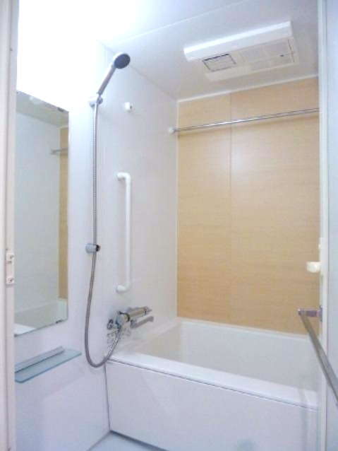 バス・シャワールーム　パークアクシス元浅草ステージのバスルームです、自動お湯張り、