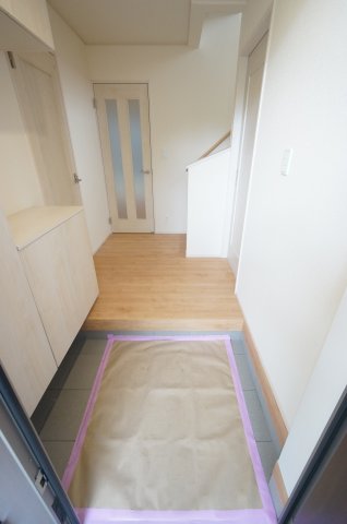 玄関　当日の見学大歓迎！