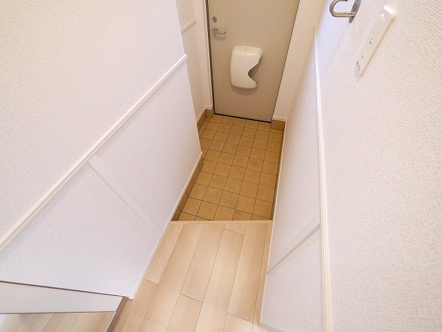 玄関　明るい玄関です