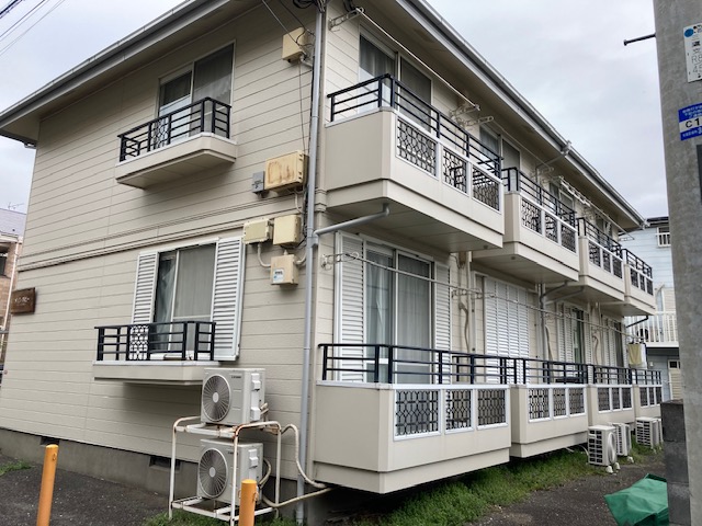 バルコニー　東向きのバルコニー