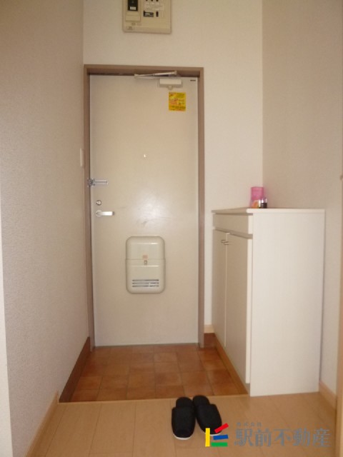 玄関　明るい玄関♪