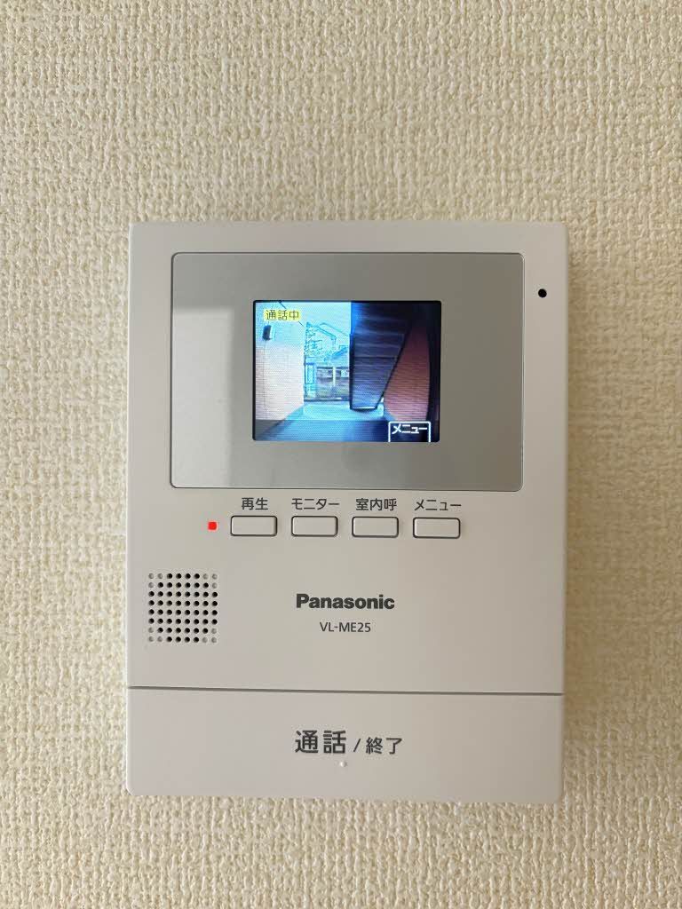 セキュリティ　モニタ付きドアホン